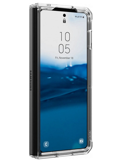 Клип-кейс для Samsung Galaxy Z Fold5 Uag Plyo Series Прозрачный