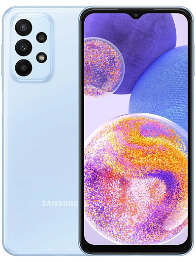 Смартфон Samsung SM-A235 Galaxy A23 64 Гб Голубой
