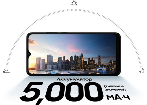 Смартфон Samsung SM-A035 Galaxy A03 32 Гб Черный