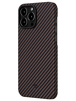 Чехол для iPhone 13 Pro Pitaka MagEZ Case 3 Коричневый