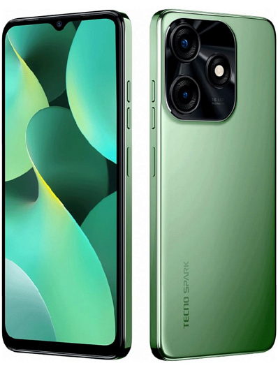 Смартфон TECNO Spark 10c 4/64 ГБ Зеленый
