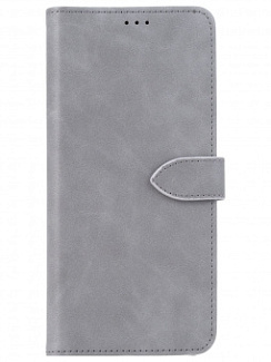 Чехол-книжка для Xiaomi Redmi 12 Skin Серый