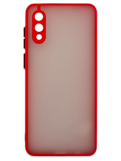 Клип-кейс для Samsung Galaxy A02 (SM-A022) Hard case Красный