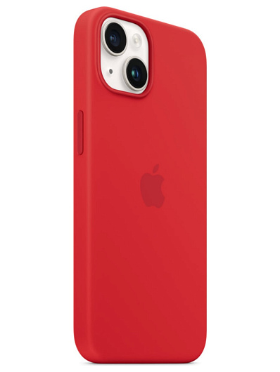 Клип-кейс iPhone 14 Silicone Case Soft Touch Красный