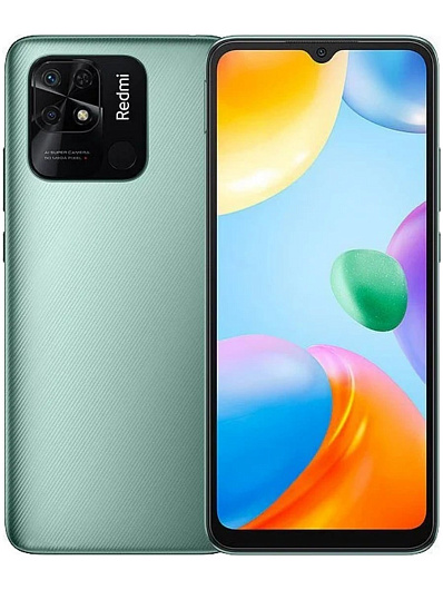 Смартфон Xiaomi Redmi 10C 4/128 Гб Зеленый Смартфон Xiaomi Redmi 10C 4/128 Гб Зеленый