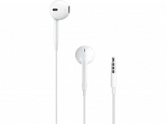 Гарнитура Apple EarPods 3,5 mm Белый