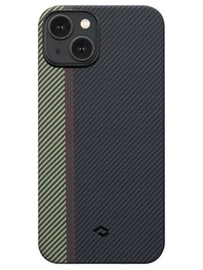 Клип-кейс для iPhone 14 Plus Pitaka Fusion Weaving MagEZ Case 3 Overture Черный Клип-кейс для iPhone 14 Plus Pitaka Fusion Weaving MagEZ Case 3 Overture Черный