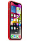 Клип-кейс iPhone 14 Silicone Case Soft Touch Красный