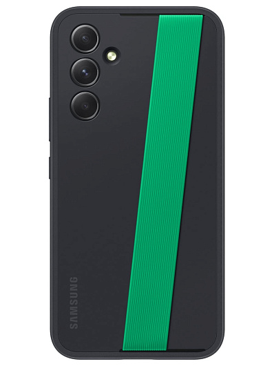 Клип-кейс для Samsung Galaxy A54 (SM-A546) Haze Grip Case Черный