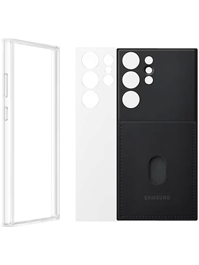 Клип-кейс для Samsung Galaxy S23 Ultra (SM-G918) Frame Case Черный