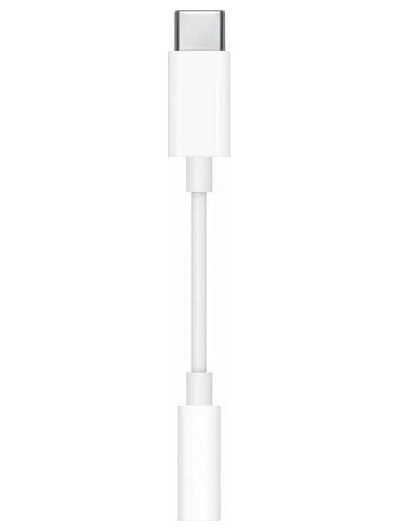 Переходник для Apple USB-C to 3.5mm Белый
