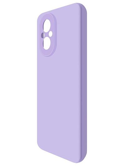 Клип-кейс Krutoff Silicone Case для Realme C67 Фиолетовый