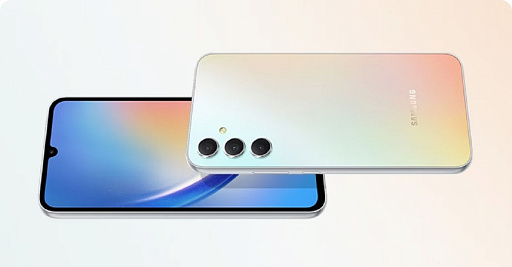 Смартфон Samsung SM-A346 Galaxy A34 5G 8/256 Гб Серебряный