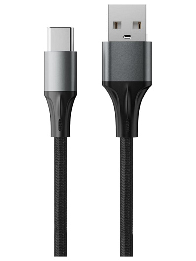 Кабель USB - Type-C Accesstyle AC30-F200M Черный Кабель USB - Type-C Accesstyle AC30-F200M Черный