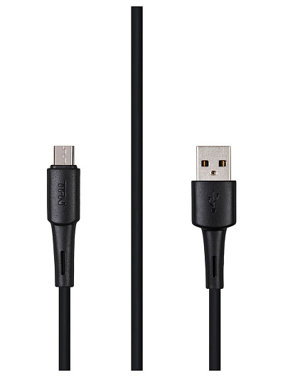 Кабель USB - micro USB 1.0 м Черный Кабель USB - micro USB 1.0 м Черный