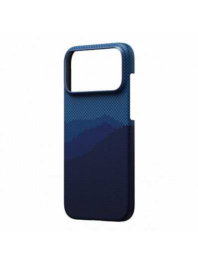 Клип-кейс iPhone 17 Pro Pitaka Ultra Slim Case Over the horizon Черный