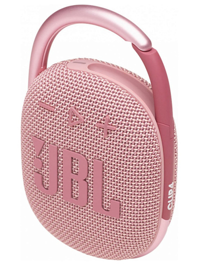 Беспроводная акустика JBL Clip 4 Розовый
