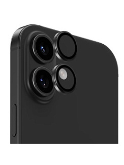 Защитное стекло для iPhone 16 Pro/16 Pro Max Benks на заднюю камеру Sapphire Lens Protector Черный