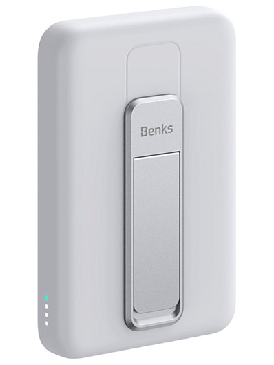 Внешний аккумулятор 10000 mAh Benks MagClap MP08 Белый Внешний аккумулятор 10000 mAh Benks MagClap MP08 Белый