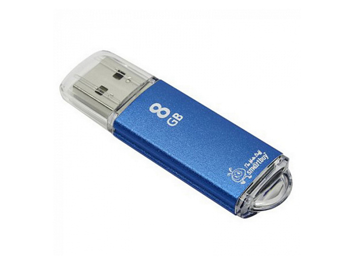 USB-флеш-накопитель 8 Gb V-Cut Синий USB-флеш-накопитель 8 Gb V-Cut Синий