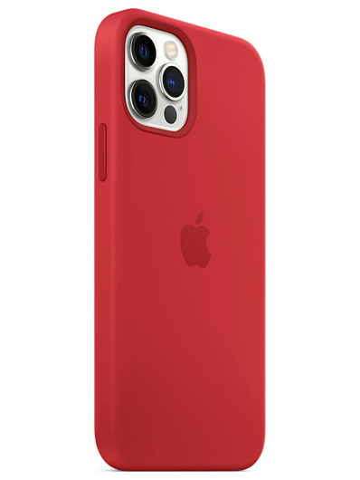 Клип-кейс iPhone 12/12 Pro Silicone Case Soft Touch Красный
