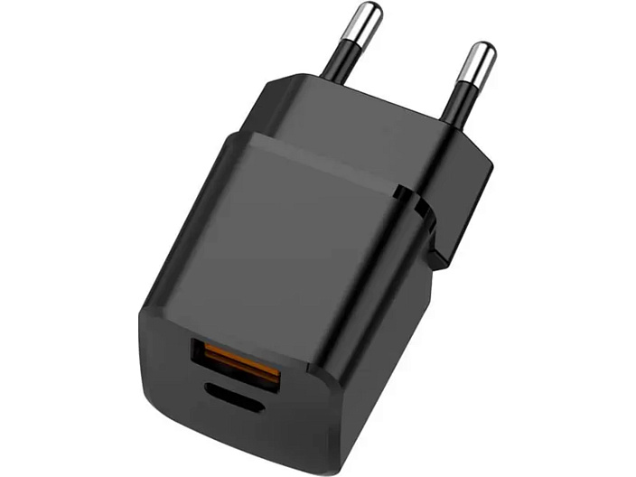 Сетевое зарядное устройство TFN nano A+C PD 20W Черный Сетевое зарядное устройство TFN nano A+C PD 20W Черный