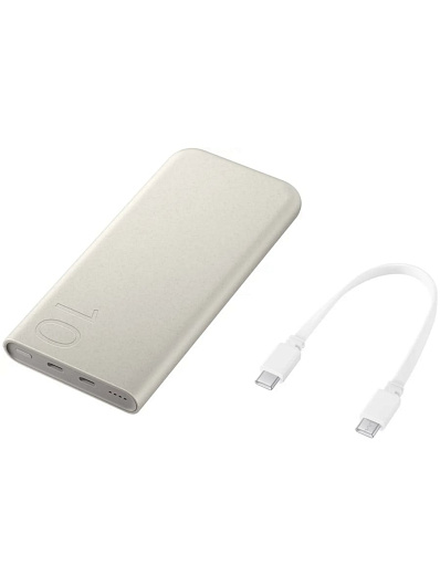 Внешний аккумулятор Samsung EB-P3400 10000 mAh Бежевый