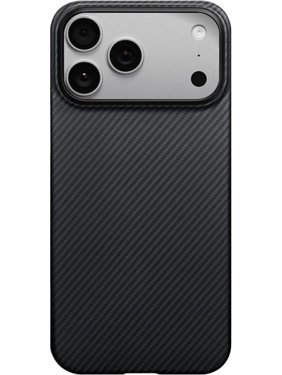 Клип-кейс iPhone 17 Pro Pitaka Ultra Slim Case Черный