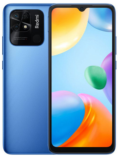 Смартфон Xiaomi Redmi 10C 4/128 Гб Синий Смартфон Xiaomi Redmi 10C 4/128 Гб Синий