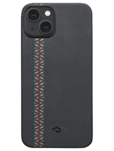 Клип-кейс для iPhone 14 Plus Pitaka Fusion Weaving MagEZ Case 3 Rhapsody Черный Клип-кейс для iPhone 14 Plus Pitaka Fusion Weaving MagEZ Case 3 Rhapsody Черный