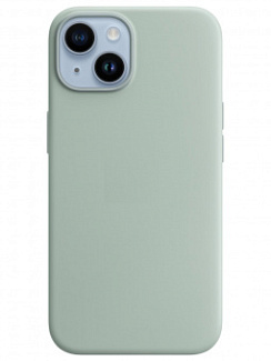 Чехол для iPhone 14 Silicone Case Soft Touch Бирюзовый