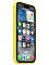 Клип-кейс для iPhone 16 Silicone Case Soft Touch Желтый