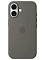 Клип-кейс для iPhone 16 Silicone Case Soft Touch Коричневый