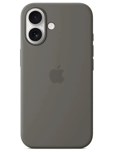 Клип-кейс для iPhone 16 Silicone Case Soft Touch Коричневый