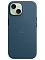 Клип-кейс для iPhone 15 Apple FineWoven Case MagSafe Синий