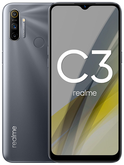 Смартфон Realme C3 32 ГБ Серый