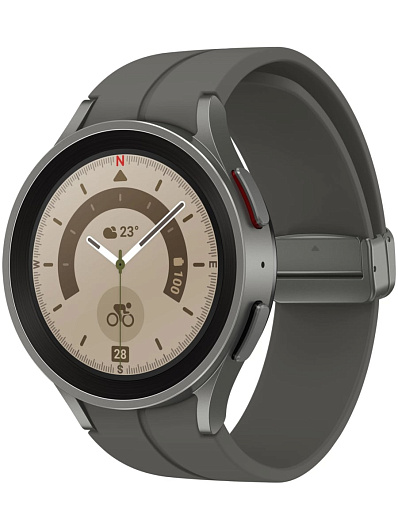 Смарт-часы Samsung Galaxy Watch5 Pro R-920 45mm Серый Смарт-часы Samsung Galaxy Watch5 Pro R-920 45mm Серый