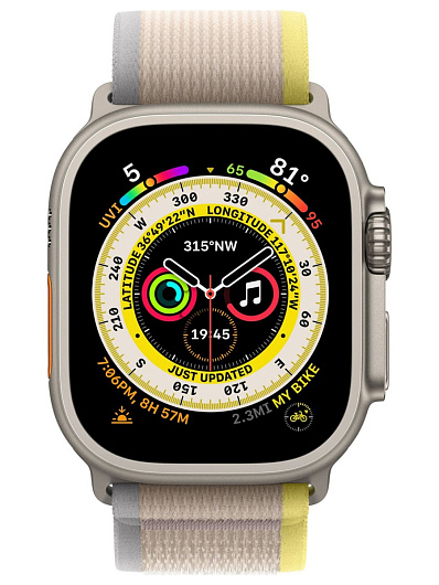 Смарт-часы Apple Watch 8 Ultra GPS + Cellular 49mm Желтый