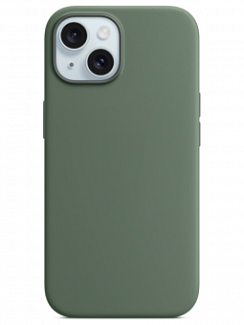 Чехол для iPhone 15 Silicone Case Soft Touch Зеленый