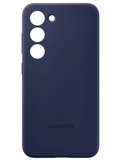 Клип-кейс для Samsung Galaxy S23 (SM-G911) Silicone Case Синий Клип-кейс для Samsung Galaxy S23 (SM-G911) Silicone Case Синий