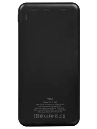 Внешний аккумулятор 10000mAh TFN PowerAid PD Черный