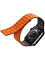Ремешок для Apple Watch 49/45/44/42 Uniq Revix Оранжевый