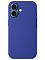 Клип-кейс для iPhone 16 Plus Silicone Case Soft Touch Синий