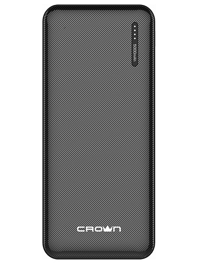 Внешний аккумулятор 5000 mAh CrownMicro CMPB-5000 Черный Внешний аккумулятор 5000 mAh CrownMicro CMPB-5000 Черный