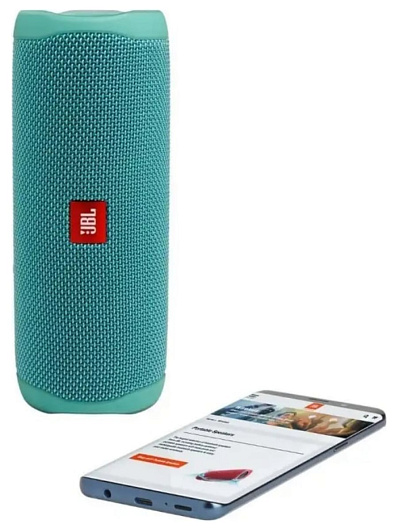 Беспроводная акустика JBL Flip 5 Бирюзовый