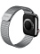 Ремешок для Apple Watch 38/40/41mm Benks Domino Magnetic Metal Watch Band Серебряный