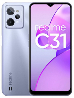 Смартфон Realme C31 3/32 ГБ Серебряный
