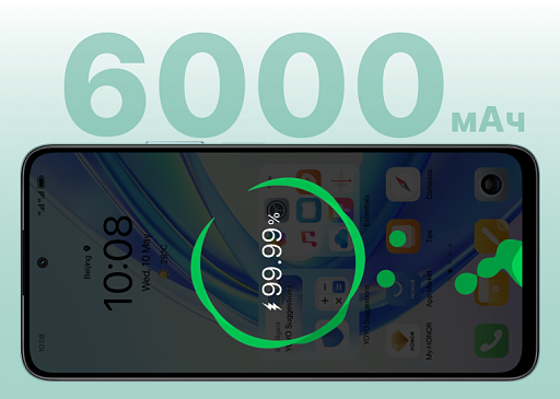 Смартфон Honor X7b 8/128 Гб Зеленый