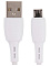 Кабель USB - micro USB Carmega 1.0 м Белый
