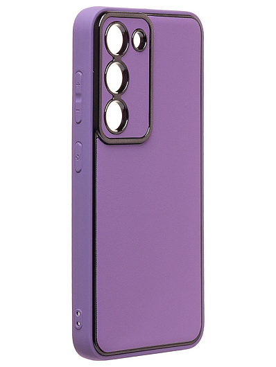 Клип-кейс Samsung Galaxy S23 (PC084) экокожа Фиолетовый